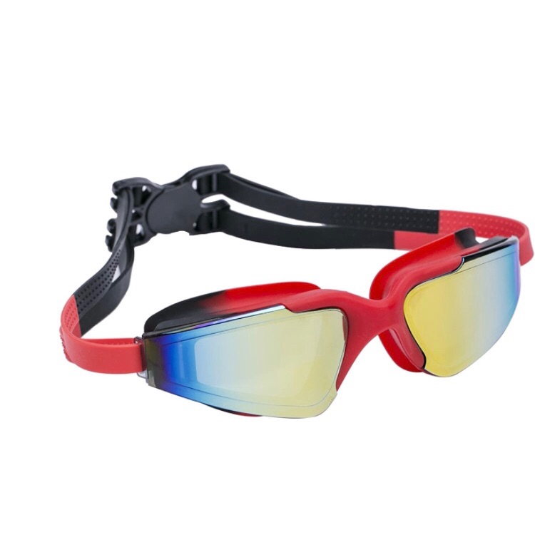 Mirrored Lenses Swim Goggles
